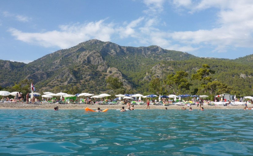 Aus dem Wald ins Touri-Paradies Ölüdeniz